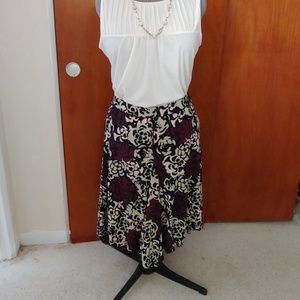 Floral skirt